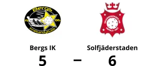 Förlust för Bergs IK hemma mot Solfjäderstaden