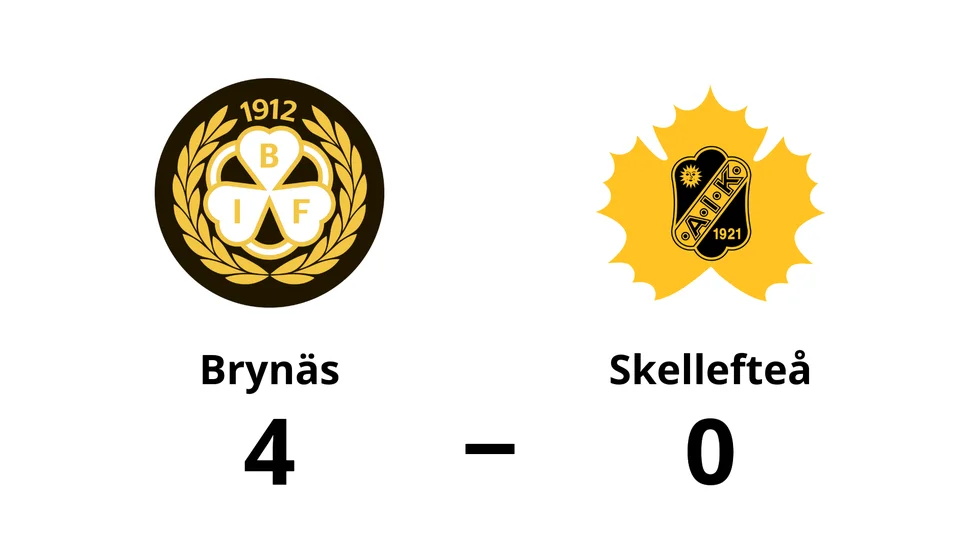 Brynäs IF vann mot Skellefteå AIK