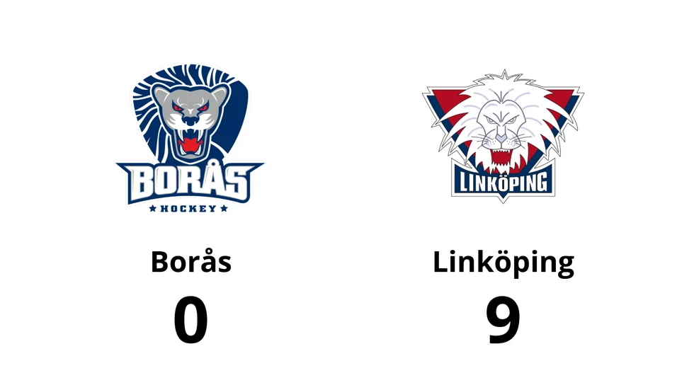 Borås HC förlorade mot Linköpings HC - NB