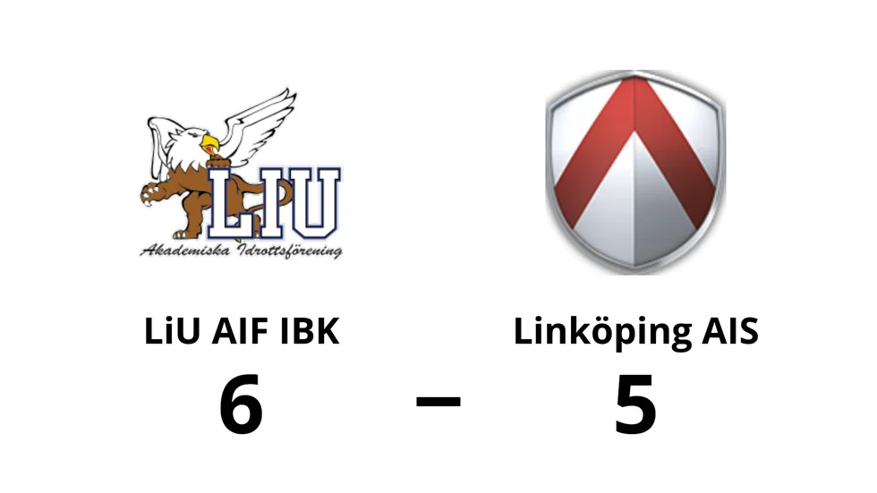 LiU AIF IBK vann mot Linköping AIS