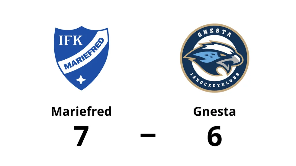 IFK Mariefred vann mot Gnesta IK