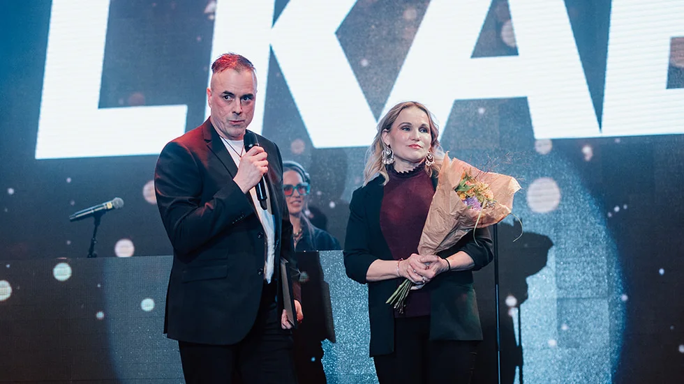 För första gången delades LKABs samhällsutvecklingspris ut. Vinnare blev Hotell Arctic Eden, med ägarparet Jan Grönberg & Kirsi Grönberg Säisä.