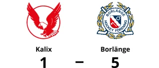 John Hanssons mål räckte inte när Kalix föll mot Borlänge