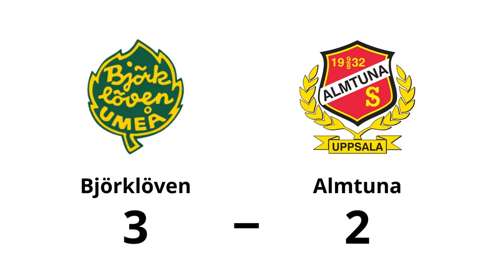 Björklöven vann mot Almtuna
