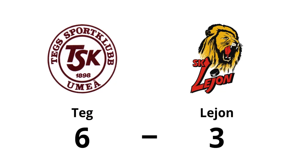 Teg vann mot Lejon