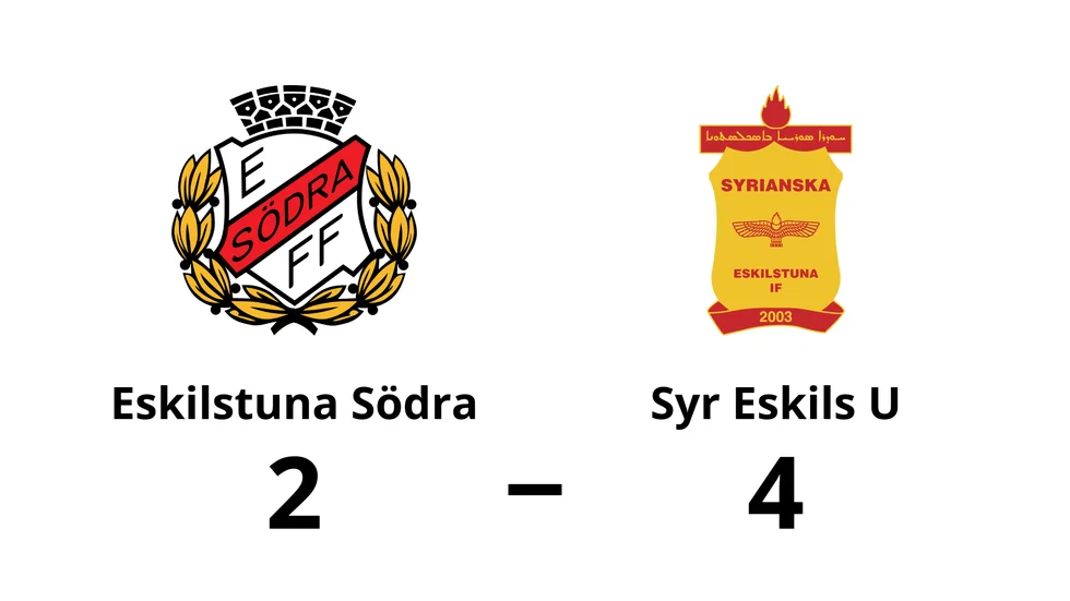 Eskilstuna Södra förlorade mot Syrianska Eskilstuna U