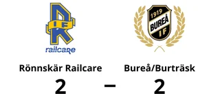 Rönnskär Railcare tog en poäng mot Bureå/Burträsk