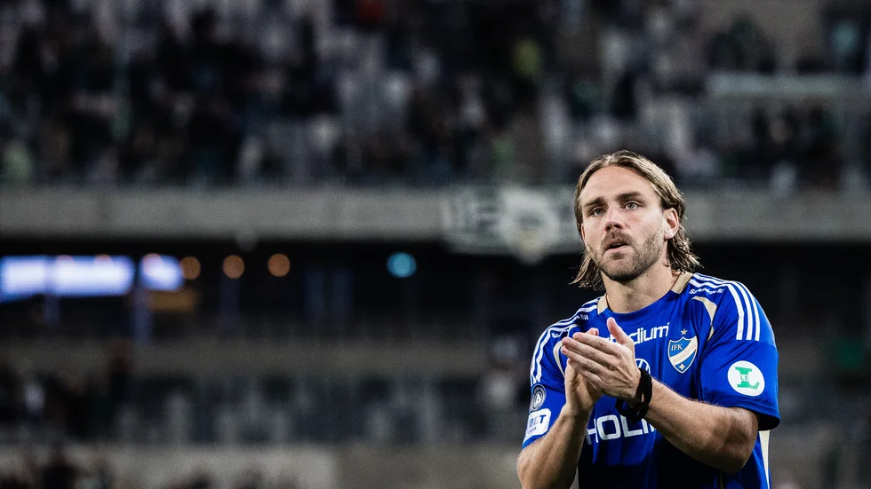Christoffer Nyman blir borta från spel i flera veckor på grund av skadan som uppstod i bortamötet med Hammarby.