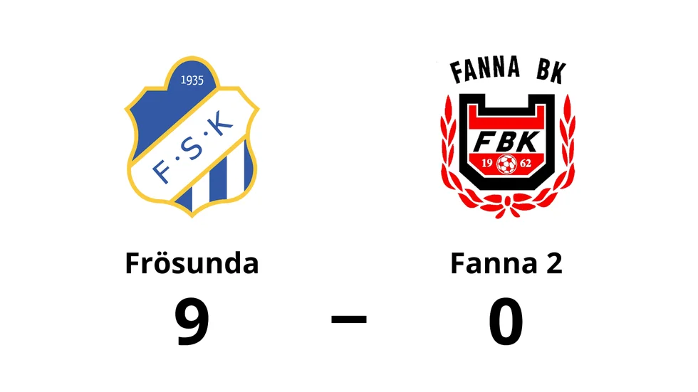 Frösunda SK vann mot Fanna BK 2