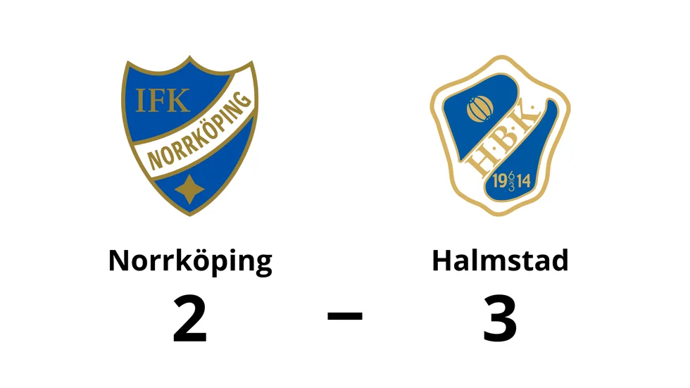 IFK Norrköping FK förlorade mot Halmstads BK