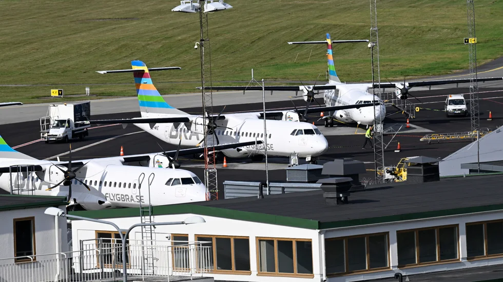 Tre flygavgångar mellan Visby och Bromma ställs in under onsdagen.