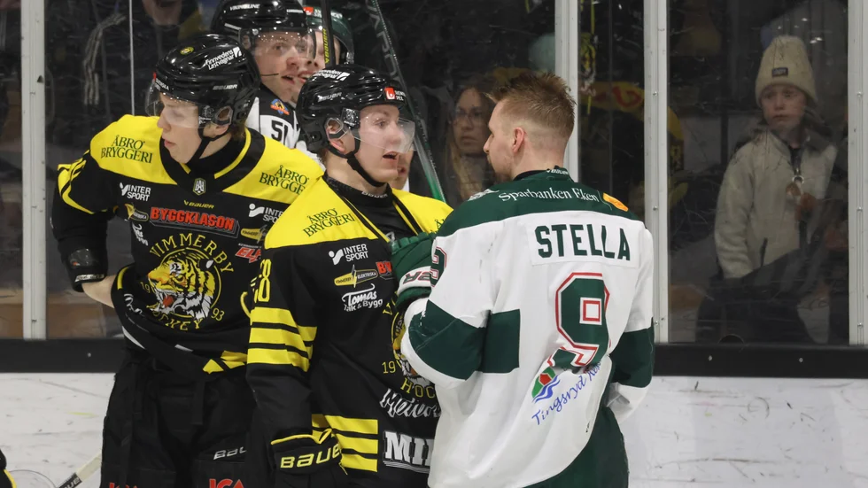 Vimmerby mötte Tingsryd hemma i den första drabbningen i bäst av sju.