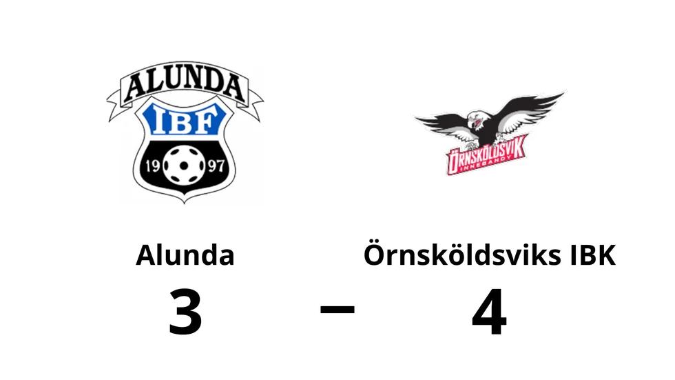Alunda IBF förlorade mot Örnsköldsviks IBK