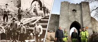 Bron låg dold: Här kan Valdemar Atterdag ha ridit in 1361