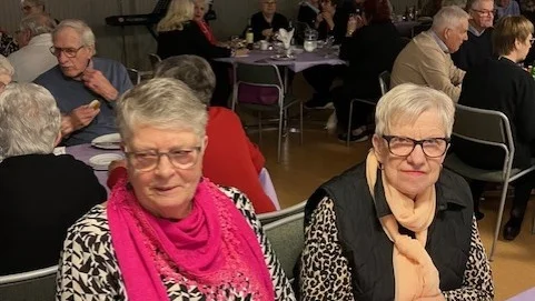 Inga Hjertsson och Birgitta Nylund.