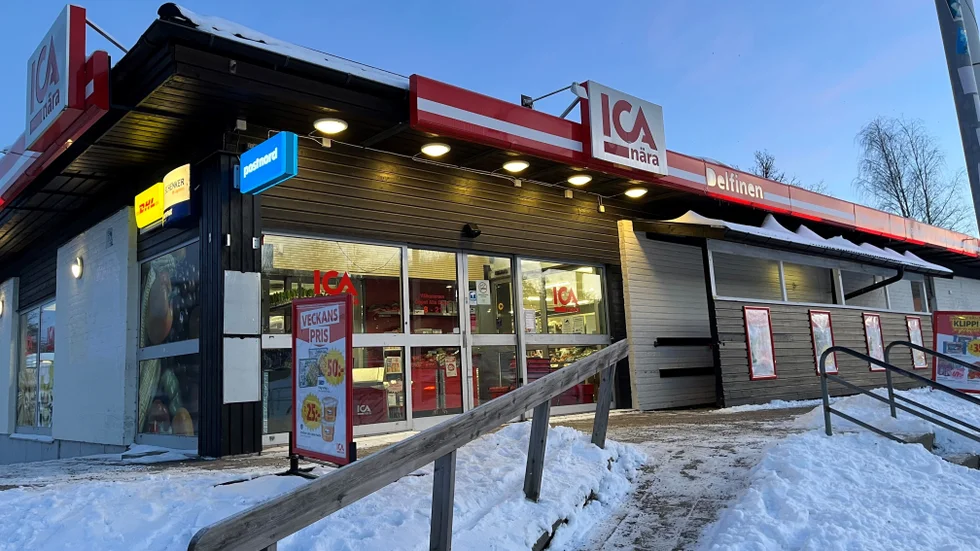 Ica Delfinen kommer att stänga 31 januari, vilket påverkar paketdistributionen för Postnord i Krokek.