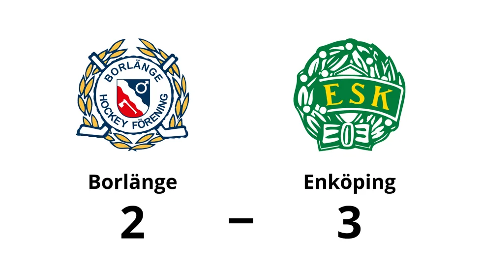 Borlänge HF förlorade mot Enköpings SK