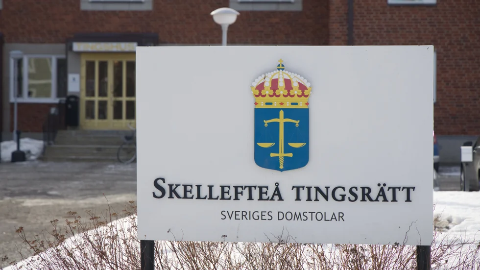 Huvudförhandlingen hölls vid Skellefteå tingsrätt.