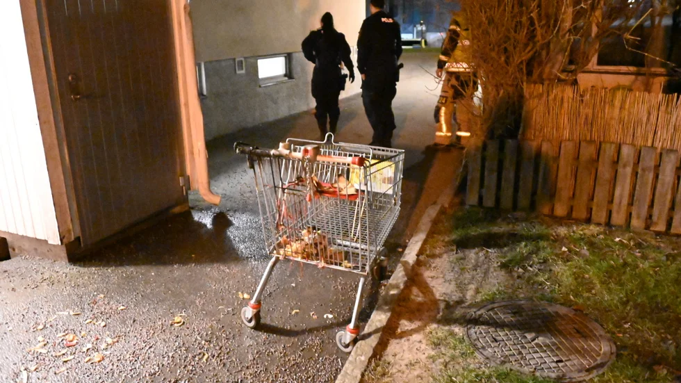 Räddningstjänsten ryckte ut på en mindre brand på onsdagskvällen.