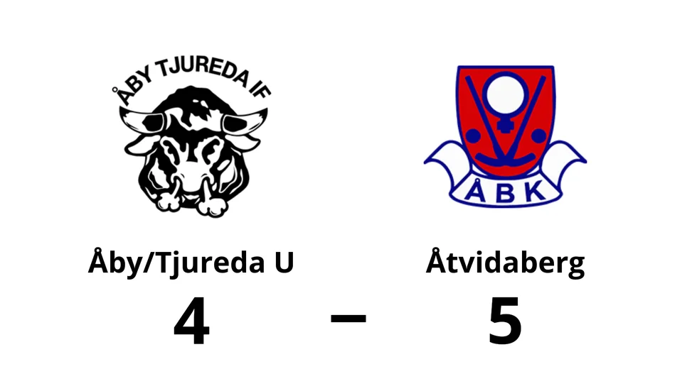 Åby/Tjureda U förlorade mot Åtvidaberg