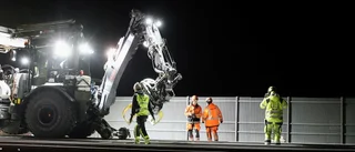 Inställda tåg på grund av rälsbrott – pågår till i morgon
