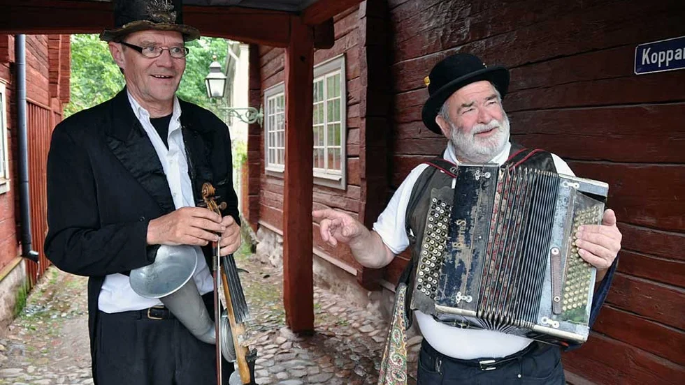 Hur var det nu? Vilken låt spelade du? Jacek och Lasse känner varandra utan och innan Foto: Patrik Ekström