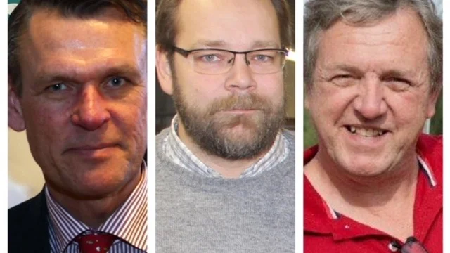 Peter Nilsson, Bergs Timber, Johan Kling, Fasadglas, och Urban Einarsson, Byggservice i Målilla är nominerade i kategorin Årets Företagare.
