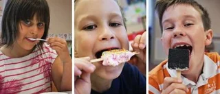 "Nästan alla glassar är goda!"
