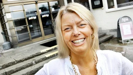 Ann-Sophie Myrefelt, hotelldirektör på Hotell Park Inn, har bra siffror för årets hotelljuni.