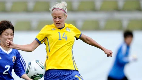 Josefine Öqvist fick hoppa in mot Nordkorea.