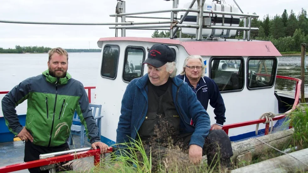 Mats Rönnqvist, Per-Erik Sångberg och Carl Otto Gählman.