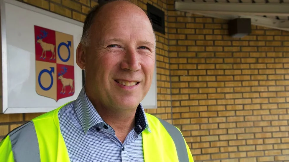 Stefan Olofsson, projektledare, hoppas att många kommer ha glädje av det nya parkområdet.