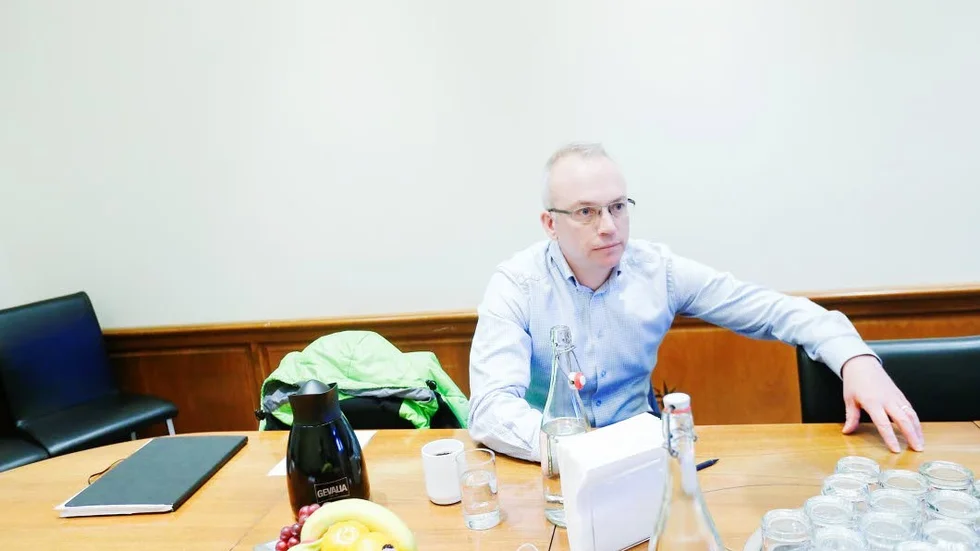 Kurt Budge, vd för Beowulf Mining.