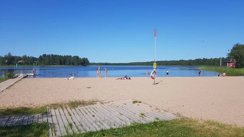 Lulsundet, 26,5 grader.