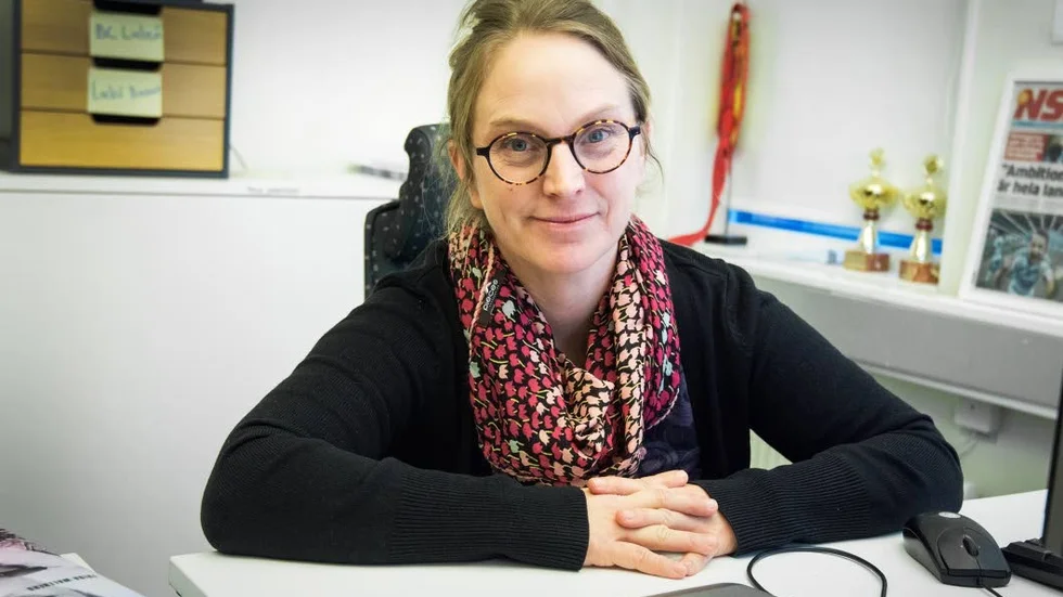 Vinnare. NSD:s sportkrönikör och sportreporter, Moa Höjer, har fått prestigepriset Lars-Gunnar Björklunds stipendium.