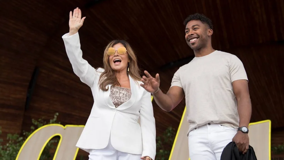 Carola Häggkvist och John Lundvik kommer att uppträda i säsongspremiären av "Allsång på Skansen". Arkivbild.