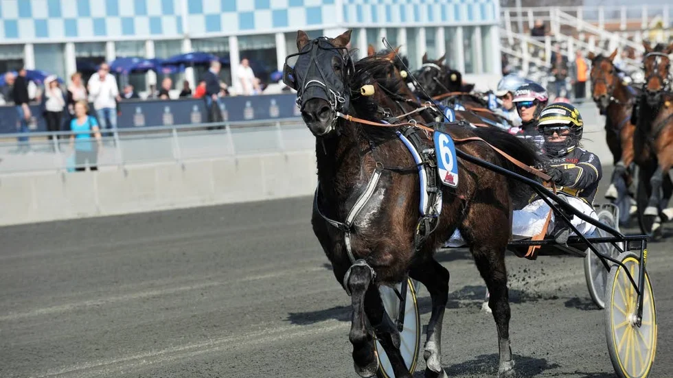 Sandra Eriksson sände Glace Au Four till spets. Ekipaget vann V65-2 i imponerande stil.
