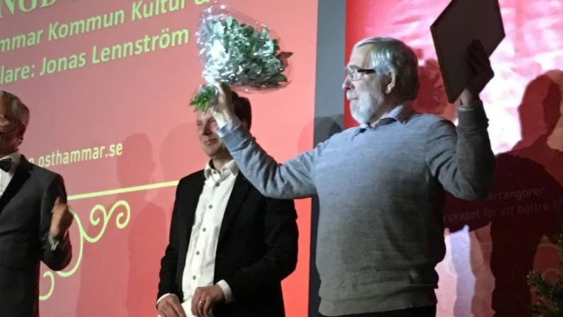 Pristagare vid Tillväxtgalan i Gimo, Östhammars kommun.