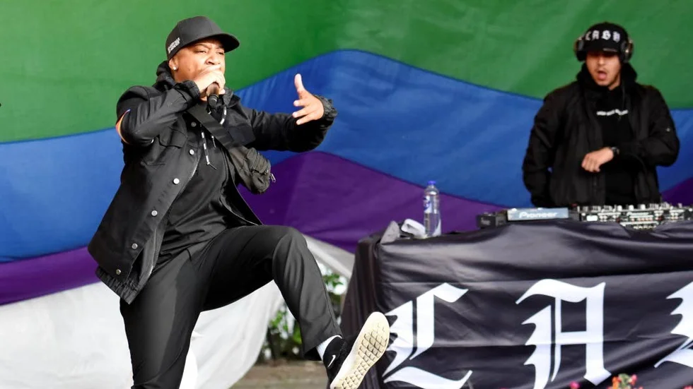 Sabina Lashari i Lash under Luleå Pride