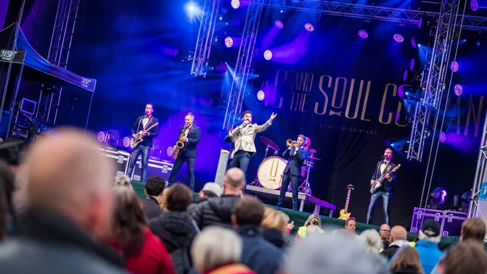Isaac & The soul company på Kirunafestivalen