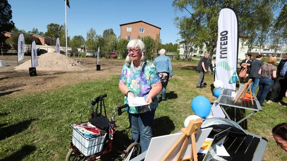 Margareta Eriksson, 78, Tycker det är bra med ett trygghetsboende. "Ett bra mellanting mellan eget boende och att flytta till ett äldreboende." säger hon.