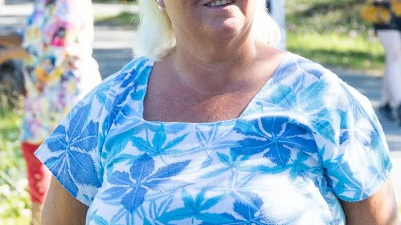 För Inger Kalotini är detta den tredje gången hon agerar statist vid en filminspelning.