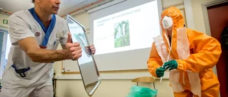 Beredda på ebolavård