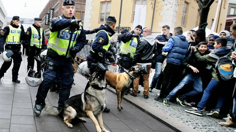 Jimmy Åkesson i  Uppsala Sverigedemokraterna