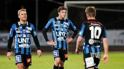Siriusspelarna deppar efter förlusten.