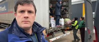 Delegation från Tystberga hjälpte krigsoffer över gränsen: "Lyckades hjälpa åtta personer åka med över till Polen igen"
