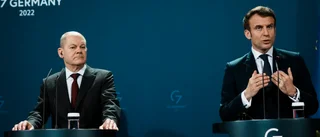 Scholz och Macron i samtal med Putin