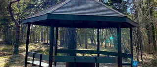 Ny grillplats på Södra hällarna • Enda grillen under tak