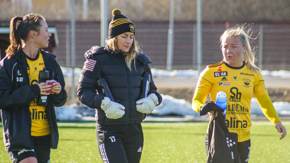Hanna Sjöström var tillbaka från start. 