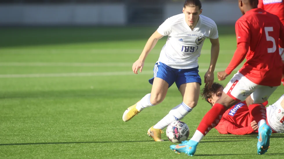 En svårstoppad Eman Markovic, spelade i U21.matchen senast.